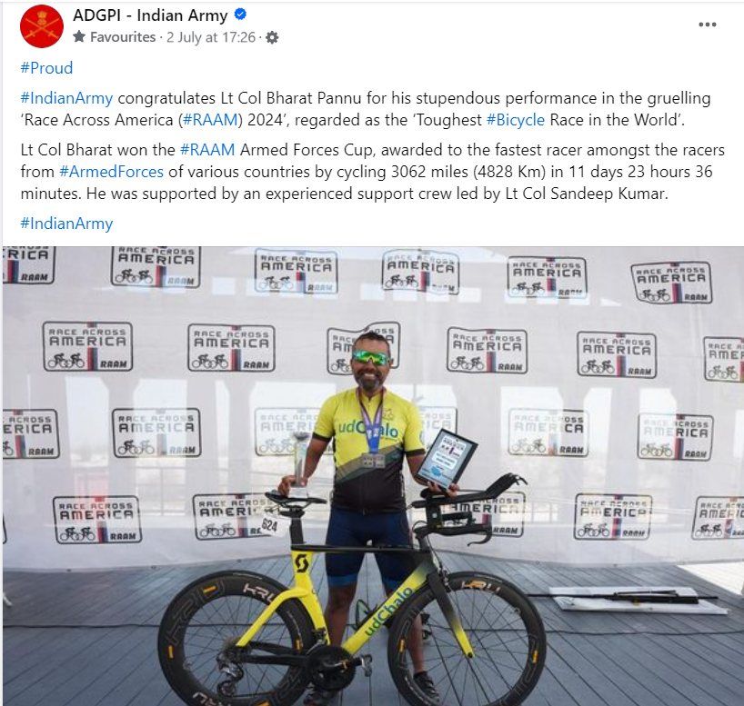 ADGPI — the RAAM 2024 salute